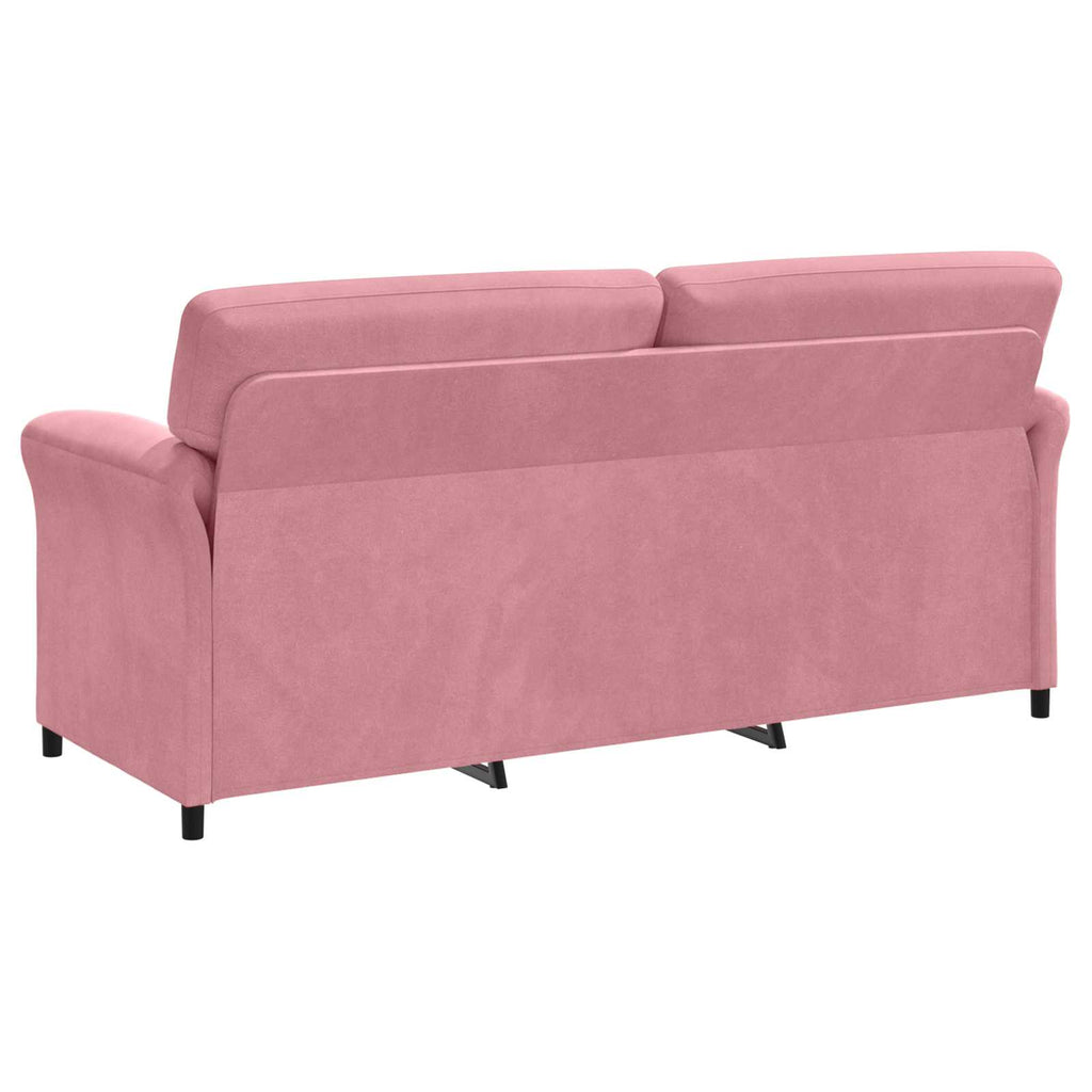 3-Sitzer-Sofa Rosa 198 x 83 x 95 cm Samt