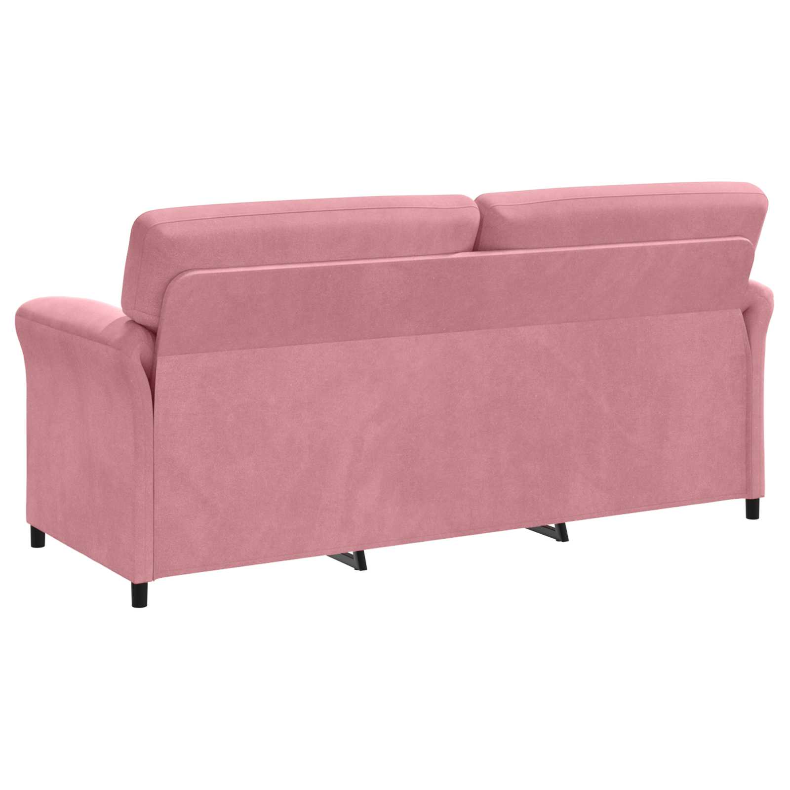 3-Sitzer-Sofa Rosa 198 x 83 x 95 cm Samt