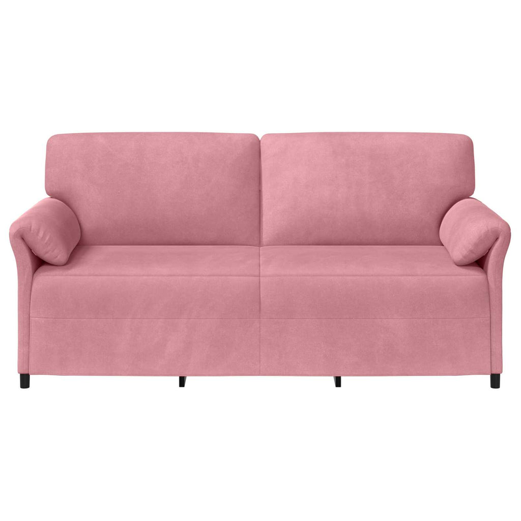 3-Sitzer-Sofa Rosa 198 x 83 x 95 cm Samt