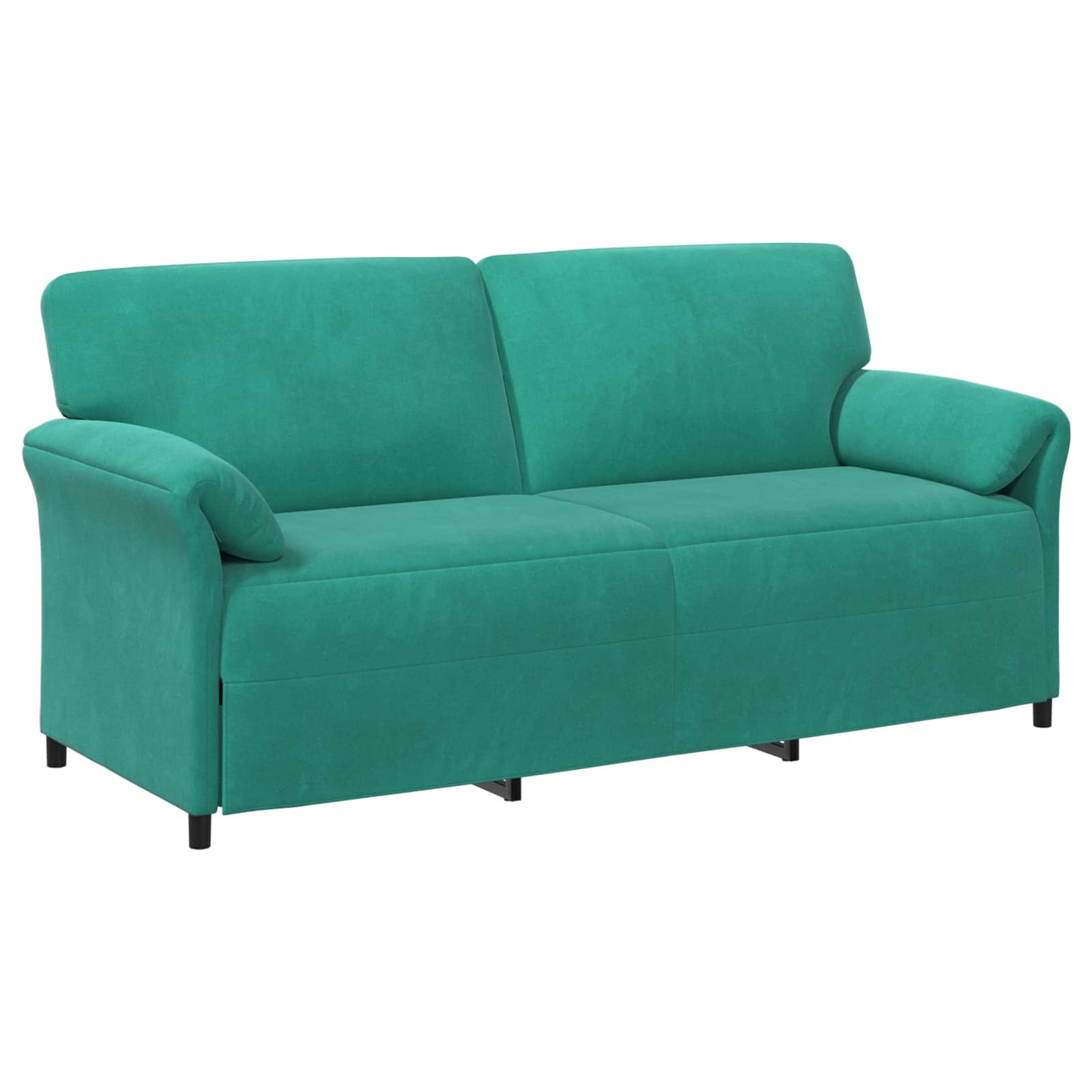 3-Sitzer-Sofa Türkis 198 x 83 x 95 cm Samt