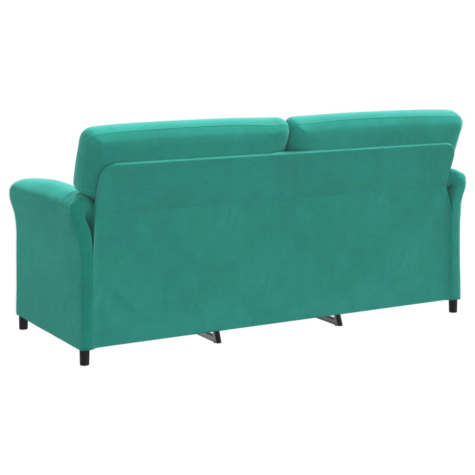3-Sitzer-Sofa Türkis 198 x 83 x 95 cm Samt