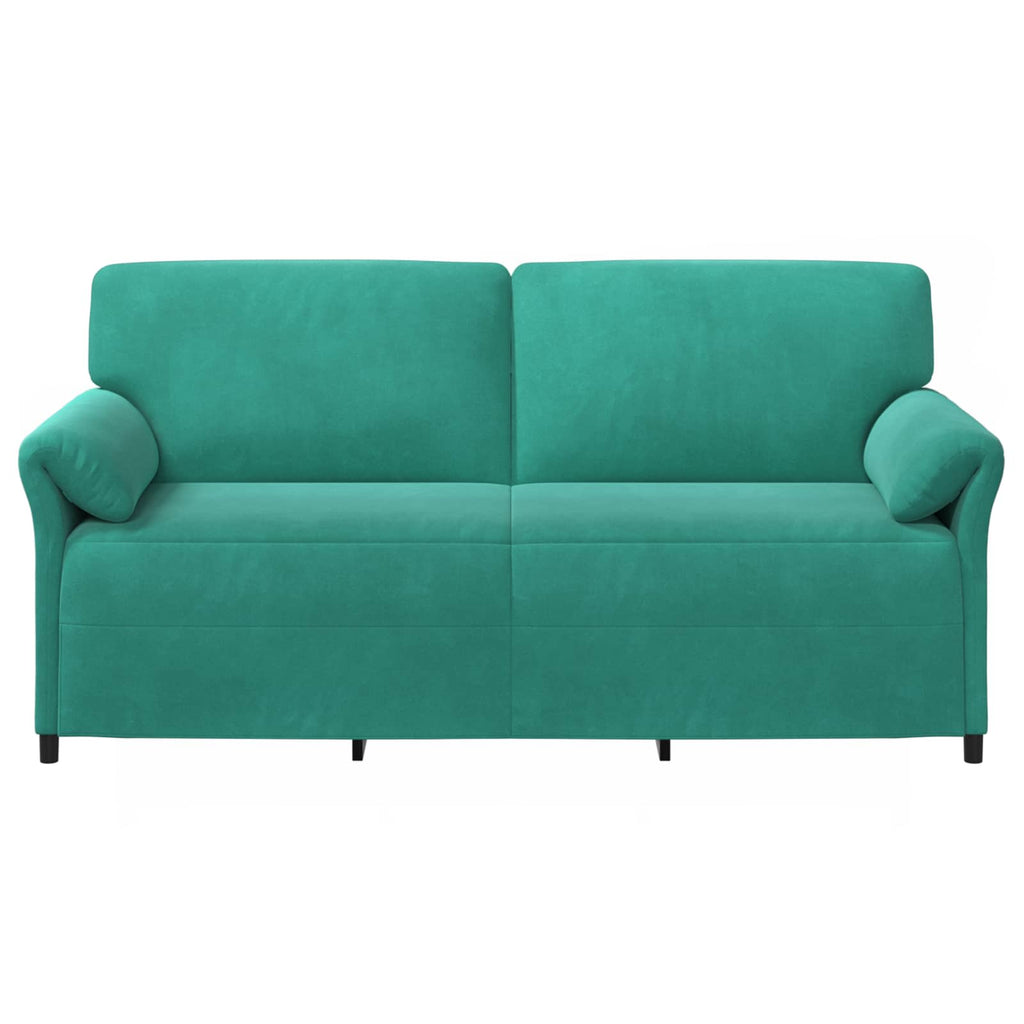 3-Sitzer-Sofa Türkis 198 x 83 x 95 cm Samt