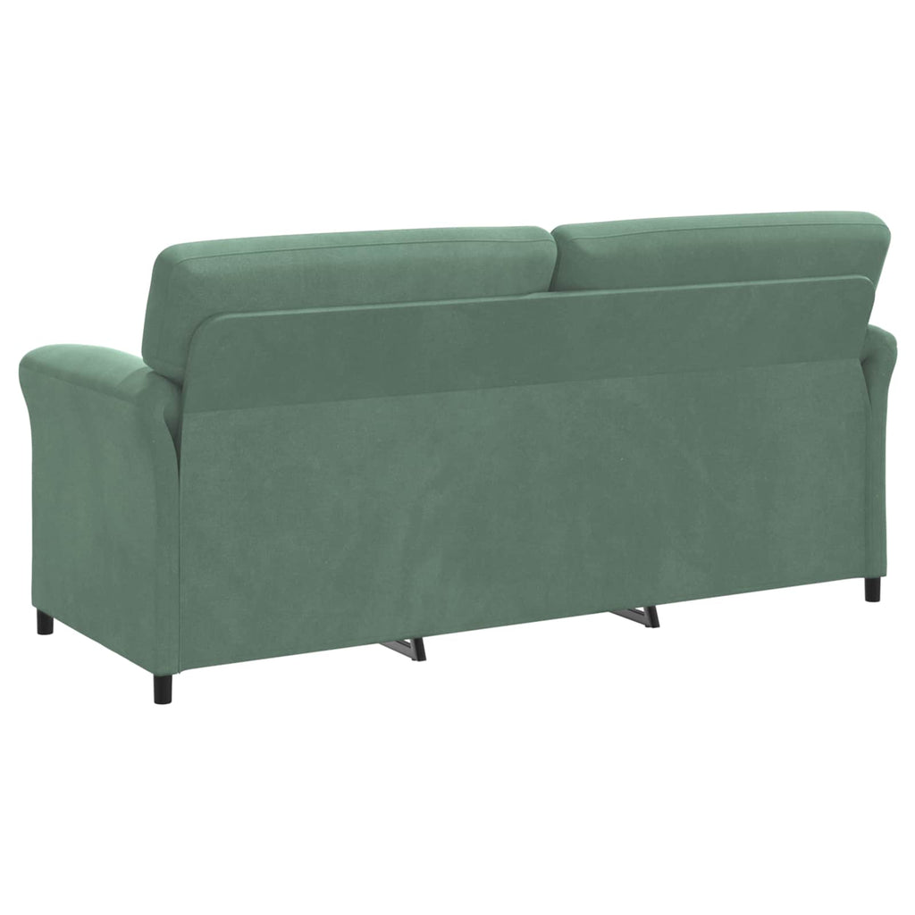 3-Sitzer-Sofa Meergrün 198 x 83 x 95 cm Samt