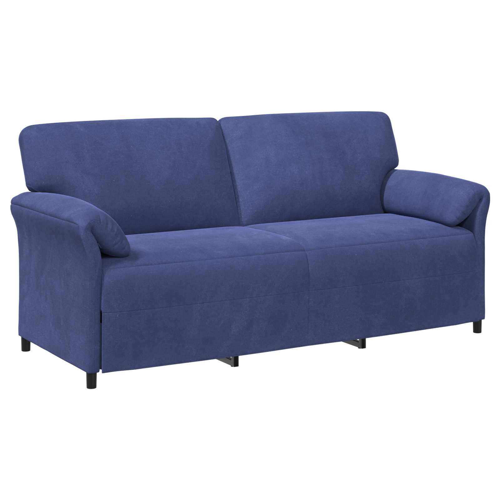 3-Sitzer-Sofa Polizeiblau 198 x 83 x 95 cm Samt