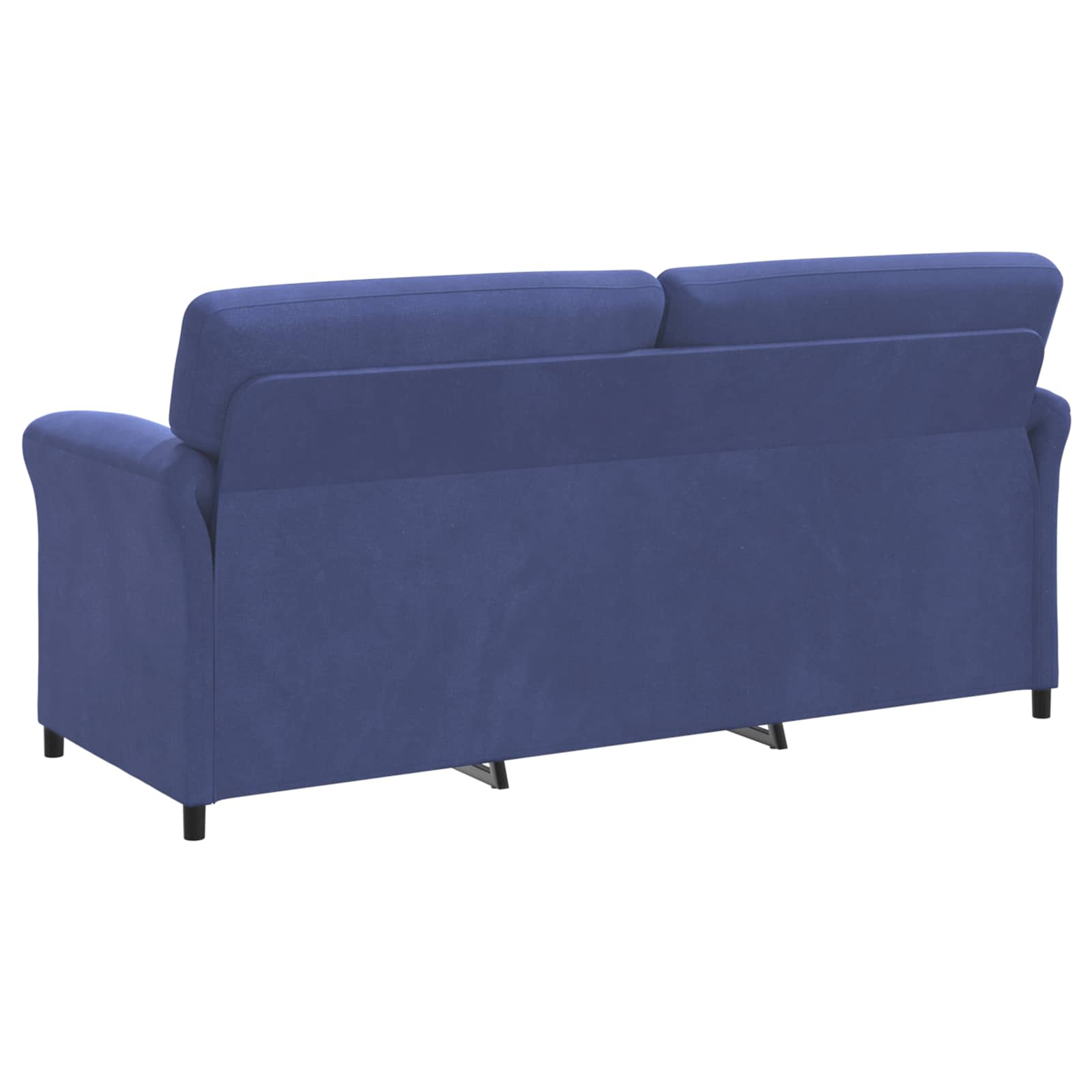 3-Sitzer-Sofa Polizeiblau 198 x 83 x 95 cm Samt