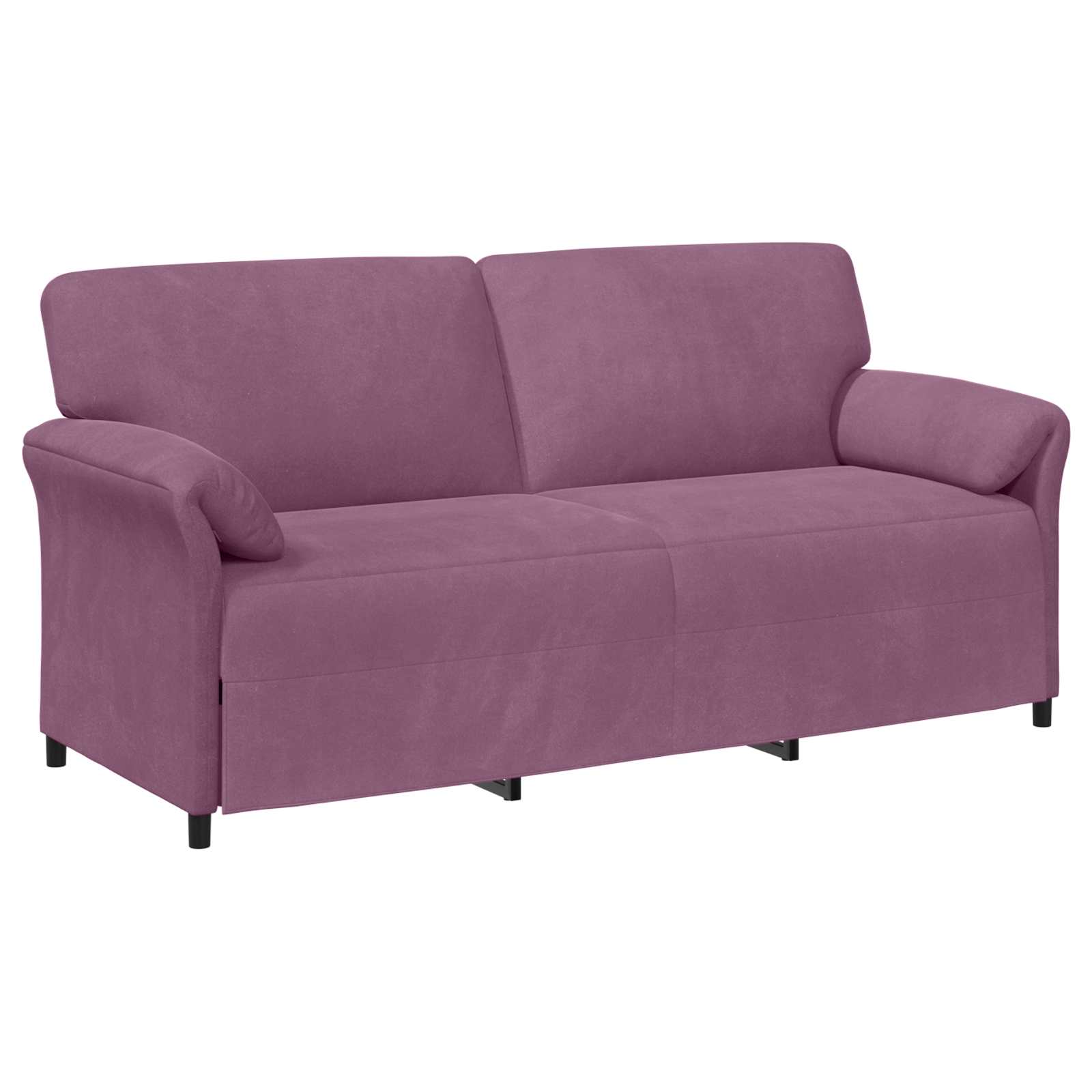 3-Sitzer-Sofa Lila 198 x 83 x 95 cm Samt