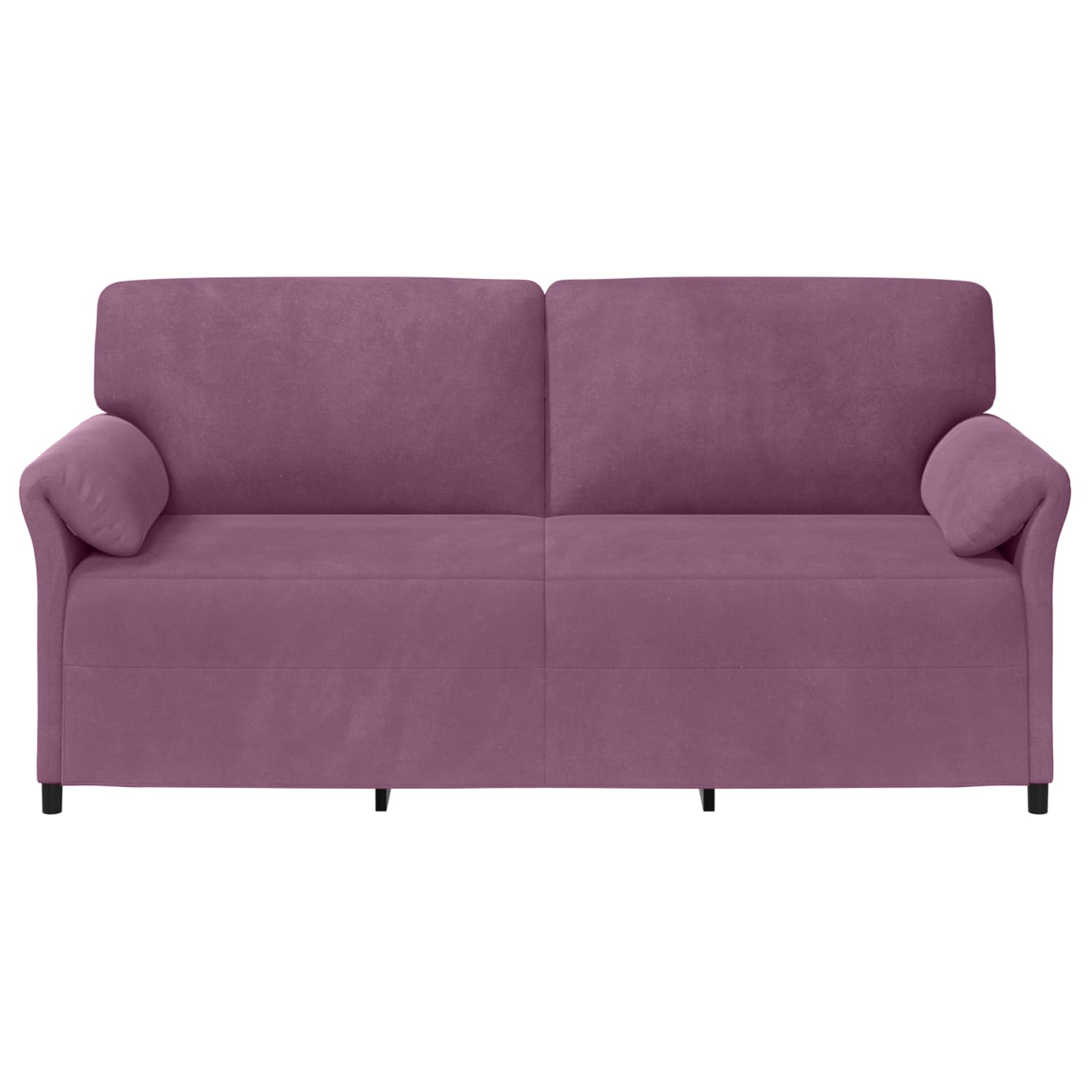 3-Sitzer-Sofa Lila 198 x 83 x 95 cm Samt