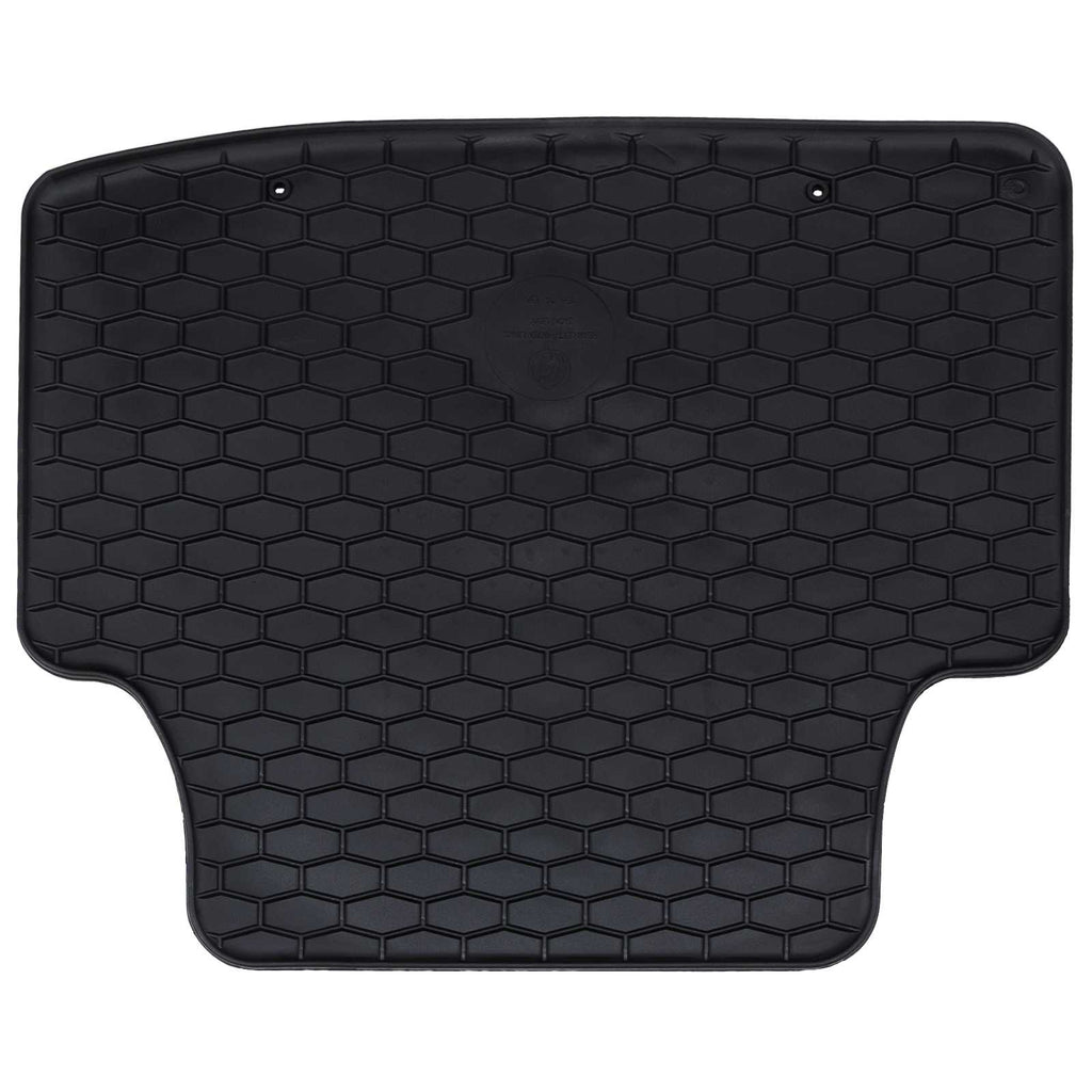 Autofußmatte 4 pcs Schwarz Gummi