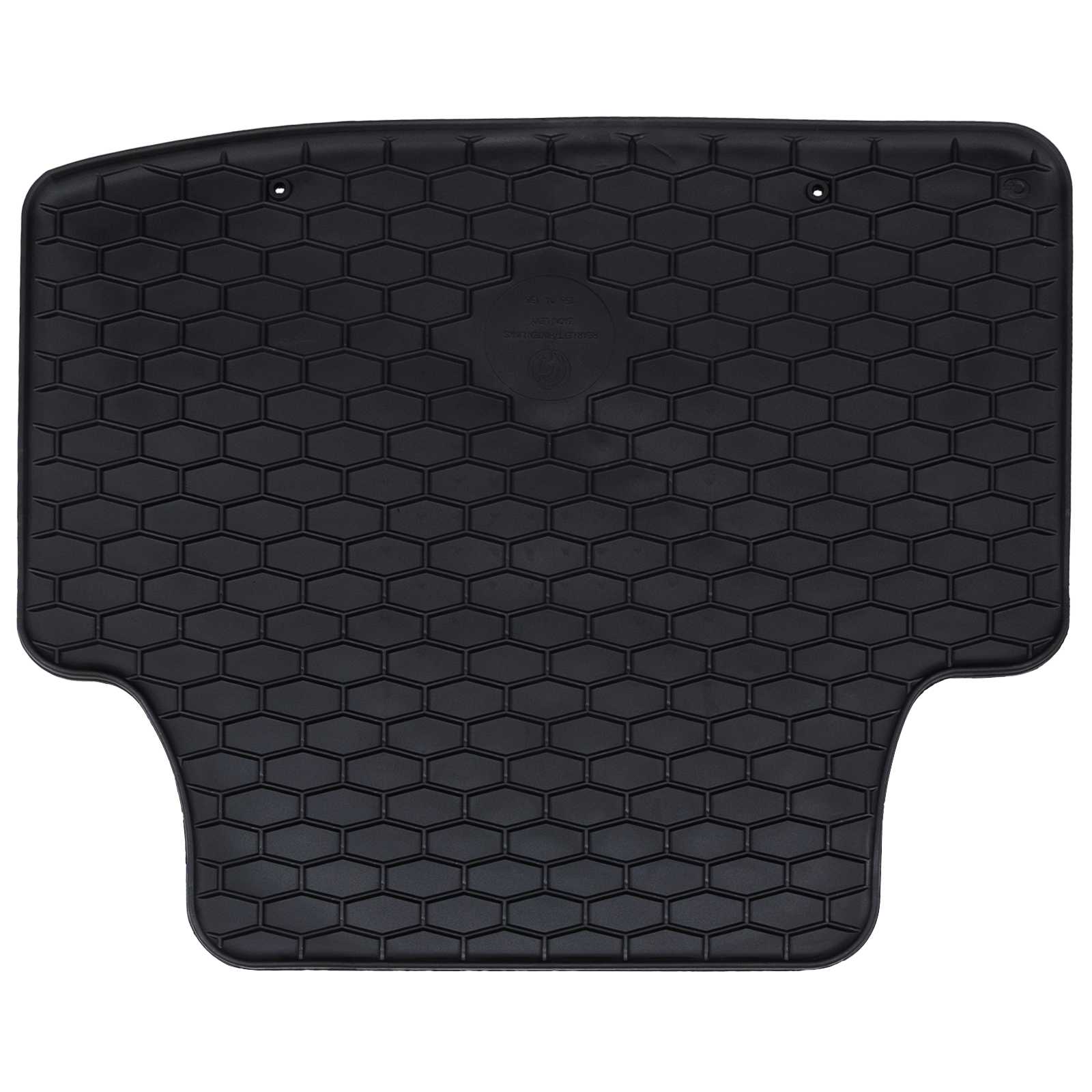 Autofußmatte 4 pcs Schwarz Gummi