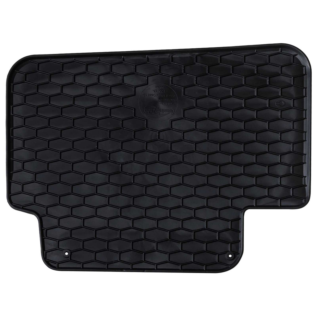 Autofußmatte 4 pcs Schwarz Geeignet für Hyundai i30 2017 Gummi