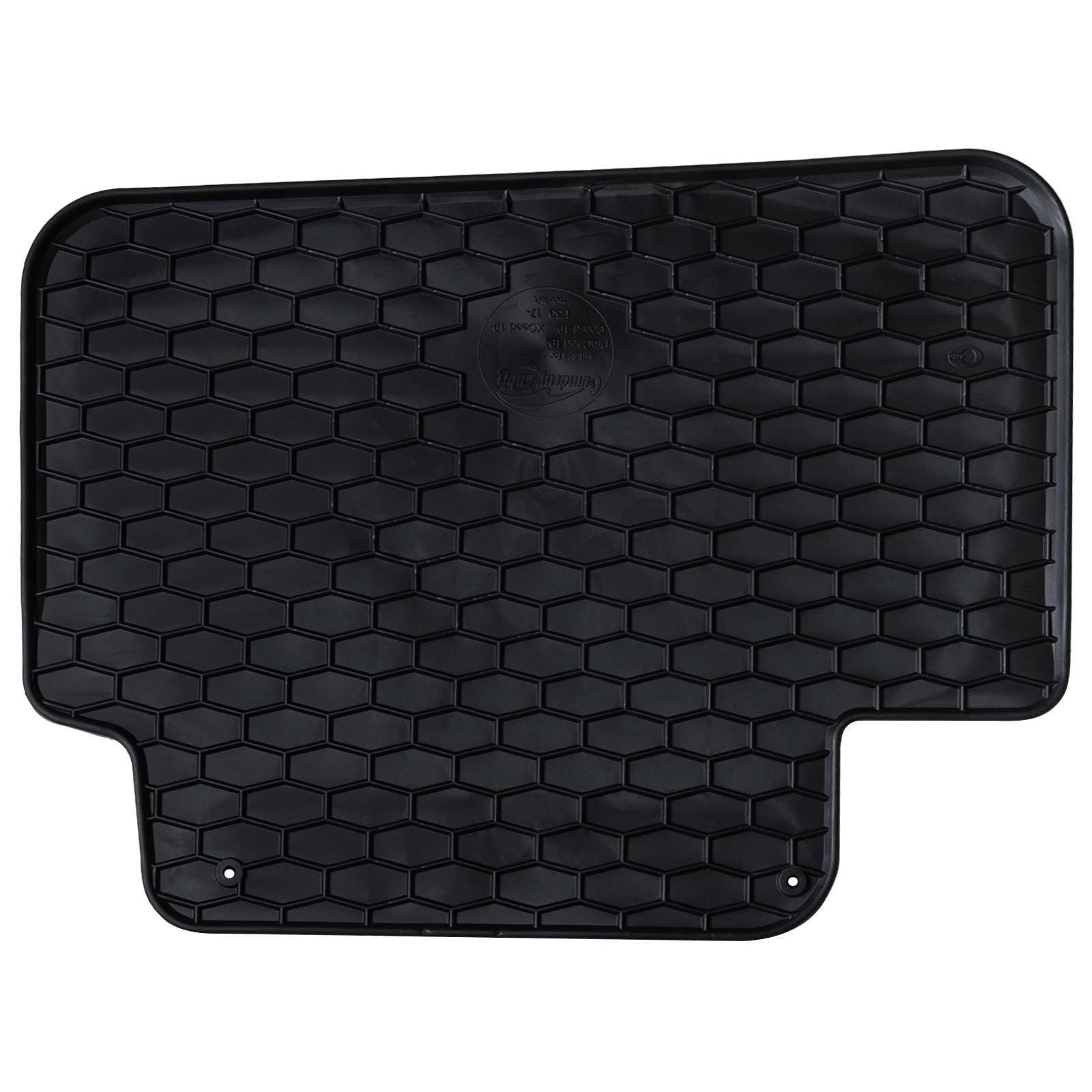 Autofußmatte 4 pcs Schwarz Geeignet für Hyundai i30 2017 Gummi