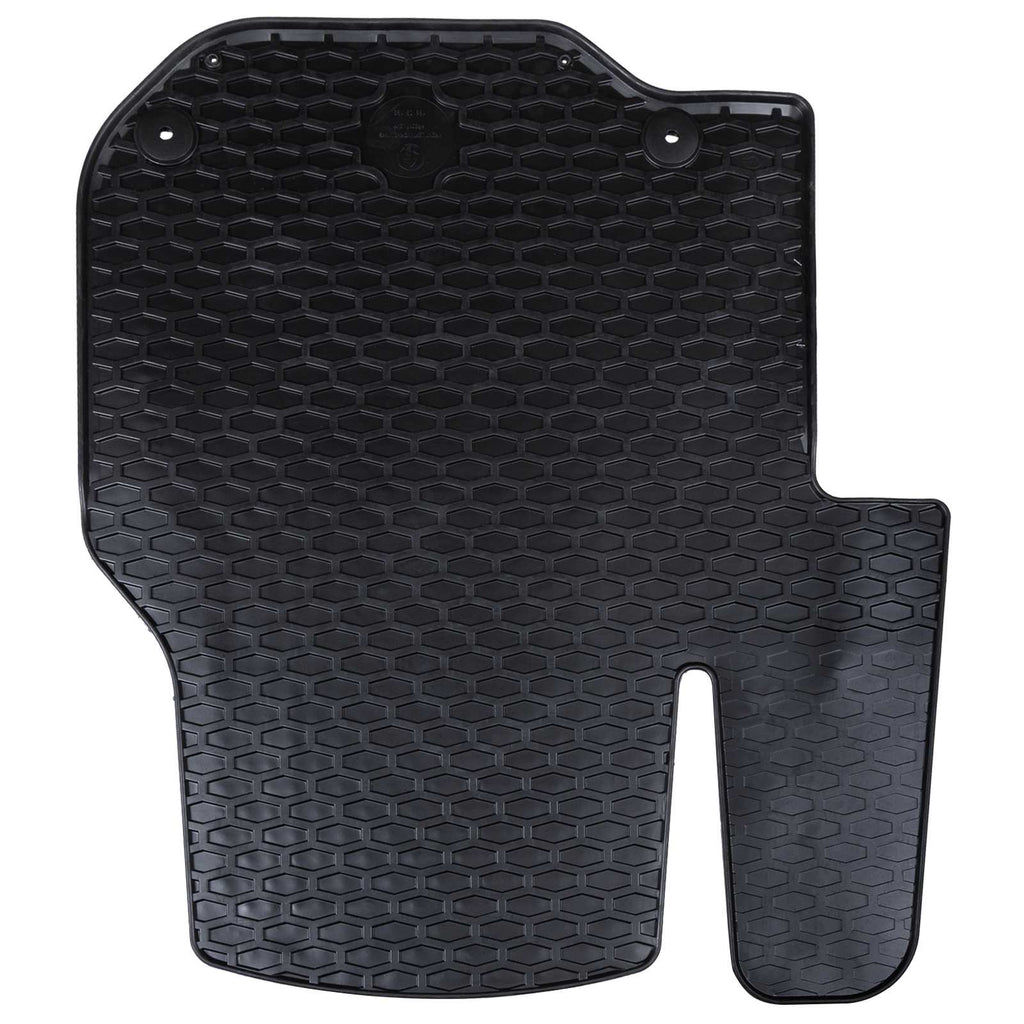 Autofußmatte 3 pcs Schwarz Geeignet für VW CRAFTER 2017- Gummi