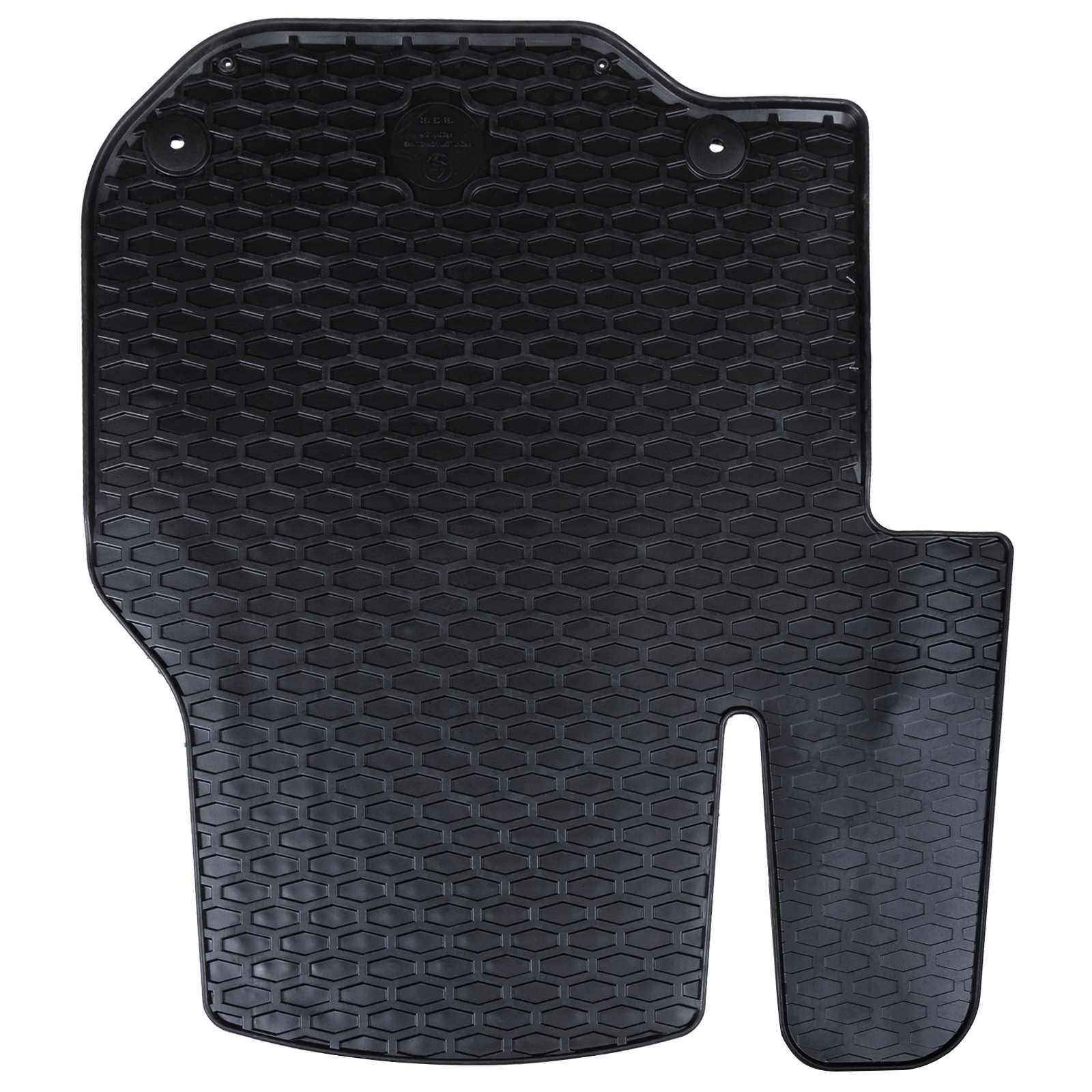 Autofußmatte 3 pcs Schwarz Geeignet für VW CRAFTER 2017- Gummi