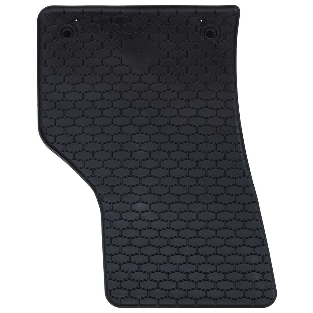 Autofußmatte 4 pcs Schwarz Geeignet für Sitz LEON 2020- Gummi