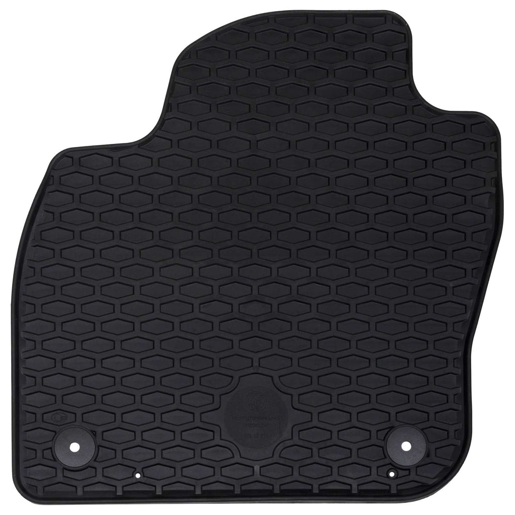 Autofußmatte 4 pcs Schwarz geeignet für VW T-CROSS 2019- Gummi