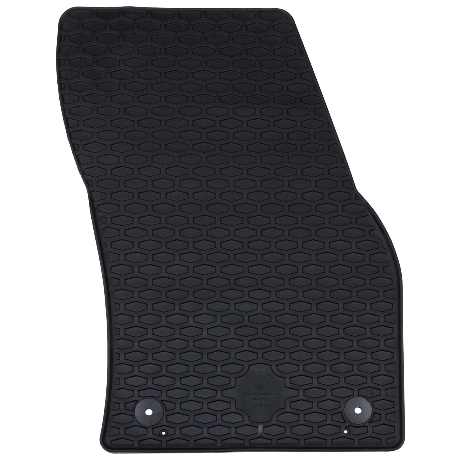 Autofußmatte 4 pcs Schwarz Geeignet für VW CADDY 2020- Gummi