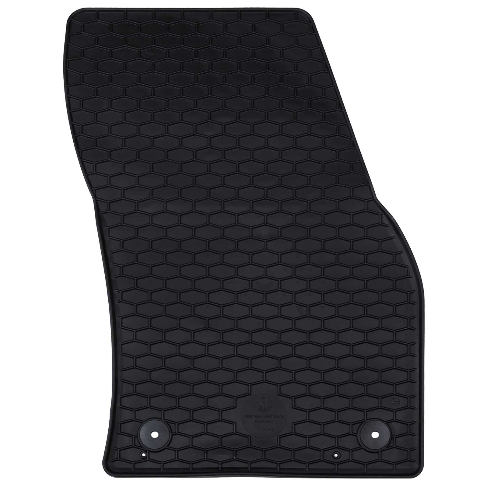 Autofußmatte 4 pcs Schwarz geeignet für Sitz ATECA 2016- Gummi