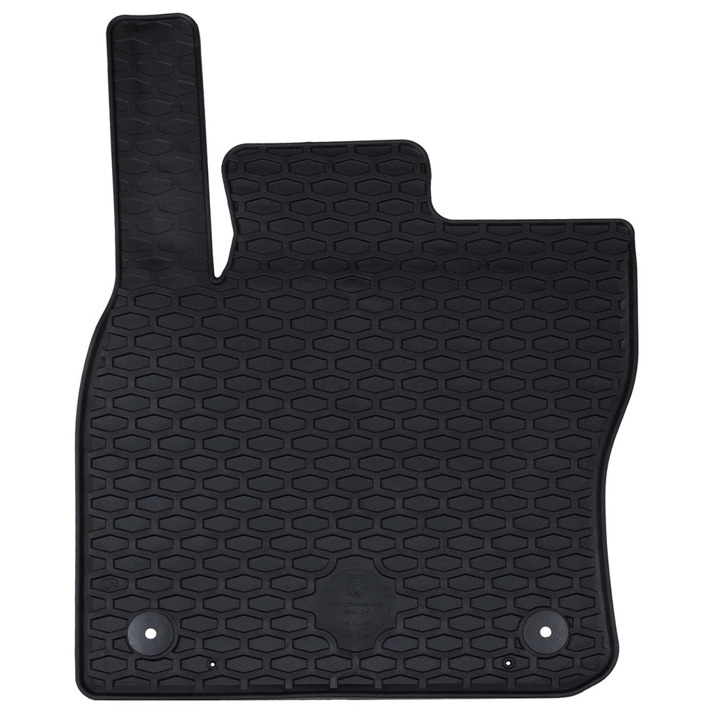 Autofußmatte 4 pcs Schwarz geeignet für Sitz ATECA 2016- Gummi