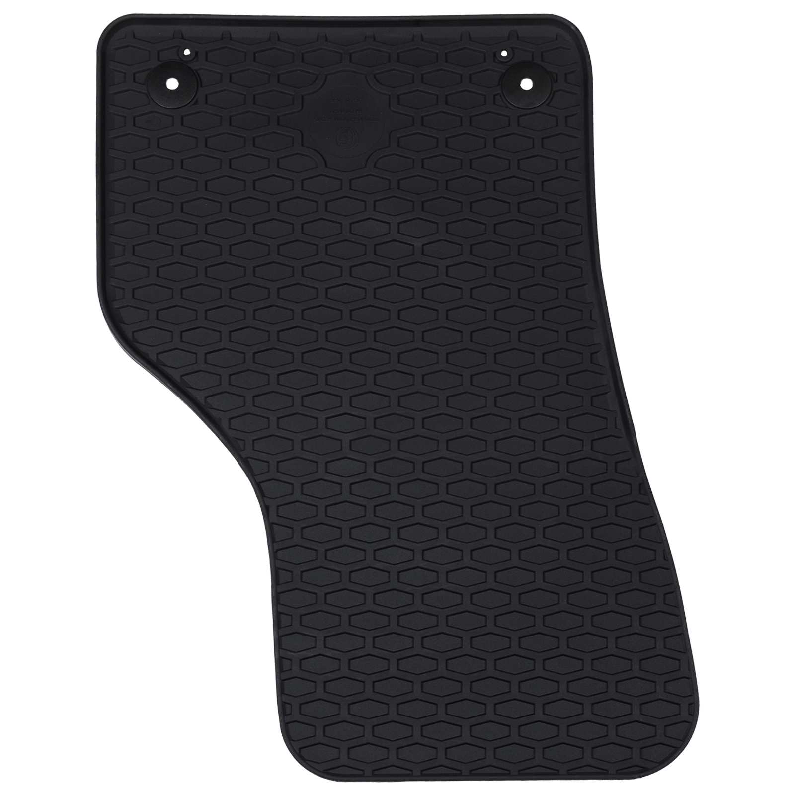 Autofußmatte 4 pcs Schwarz Gummi