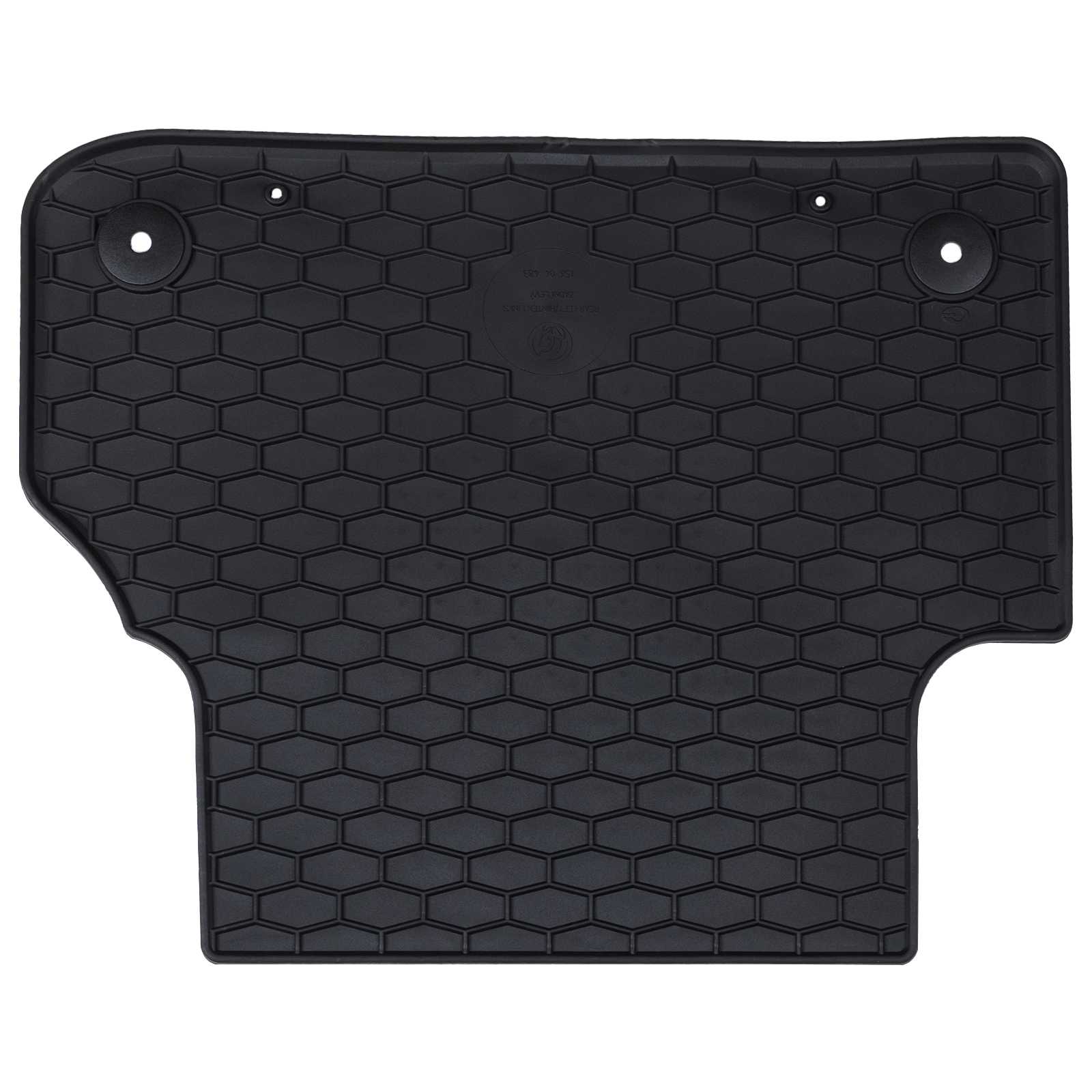 Autofußmatte 4 pcs Schwarz Geeignet für Audi A4 B9 2015-2024
