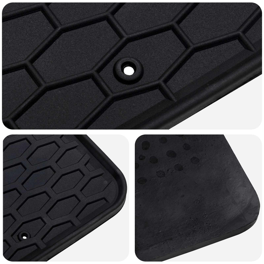 Autofußmatte 4 pcs Schwarz Geeignet für Toyota YARIS 2020-