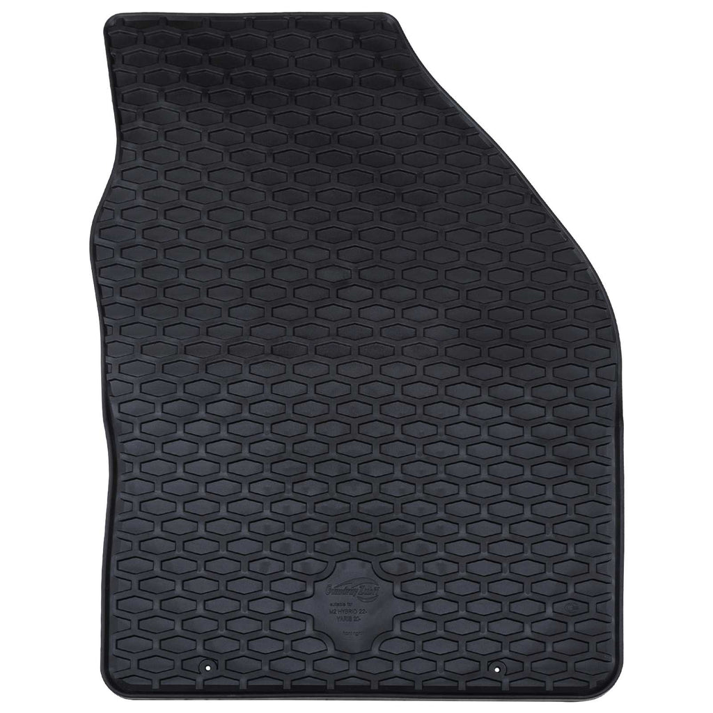 Autofußmatte 4 pcs Schwarz Geeignet für Toyota YARIS 2020-