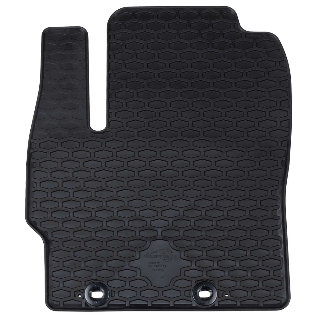 Autofußmatte 4 pcs Schwarz Geeignet für Toyota YARIS 2020-