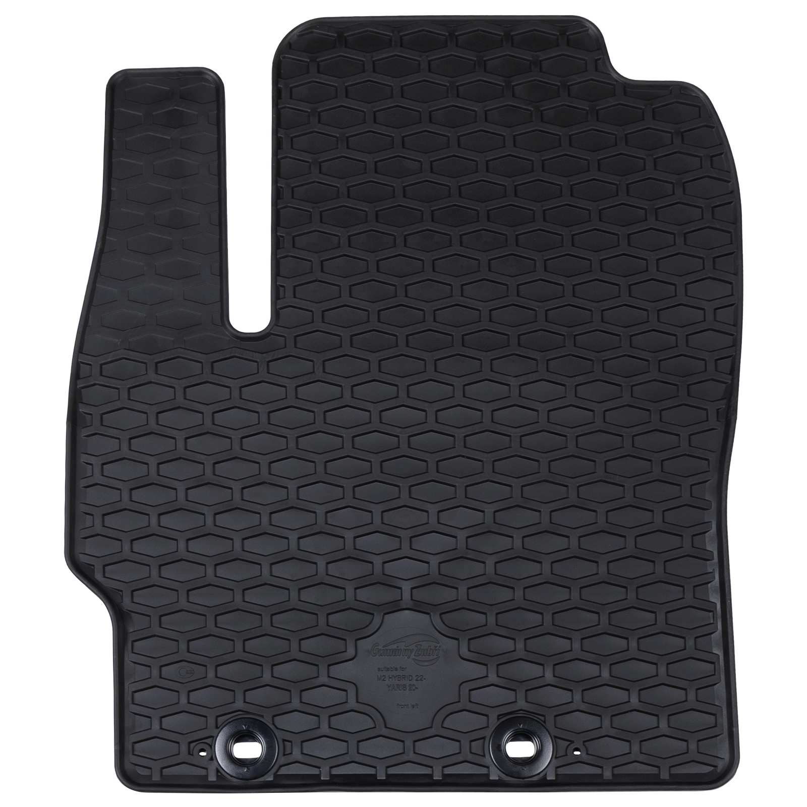 Autofußmatte 4 pcs Schwarz Geeignet für Toyota YARIS 2020-