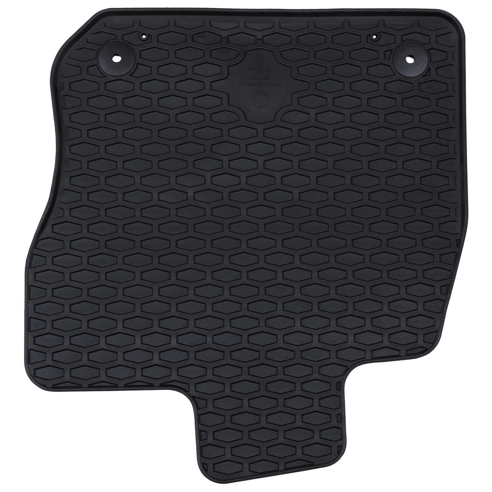 Autofußmatte 4 pcs Schwarz Geeignet für VW GOLF VIII MHEV 2020-