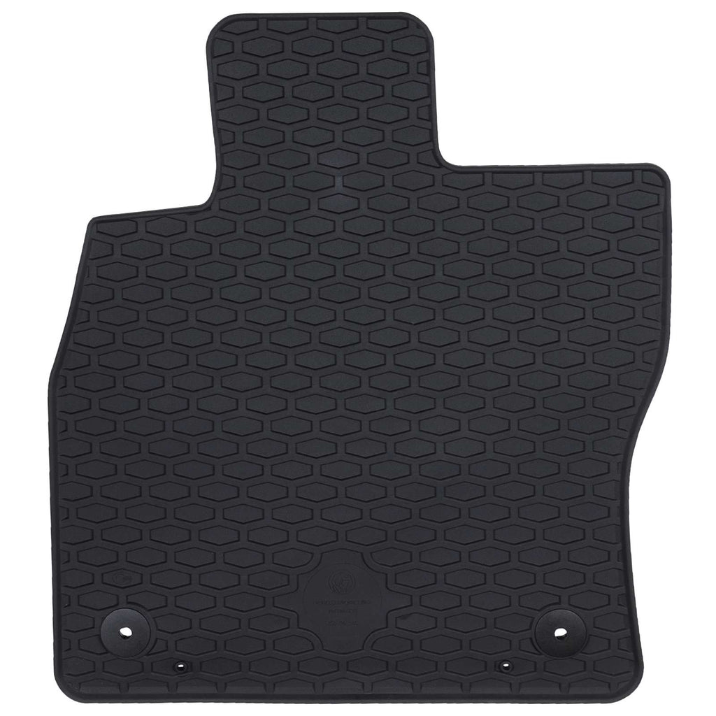 Autofußmatte 4 pcs Schwarz Gummi