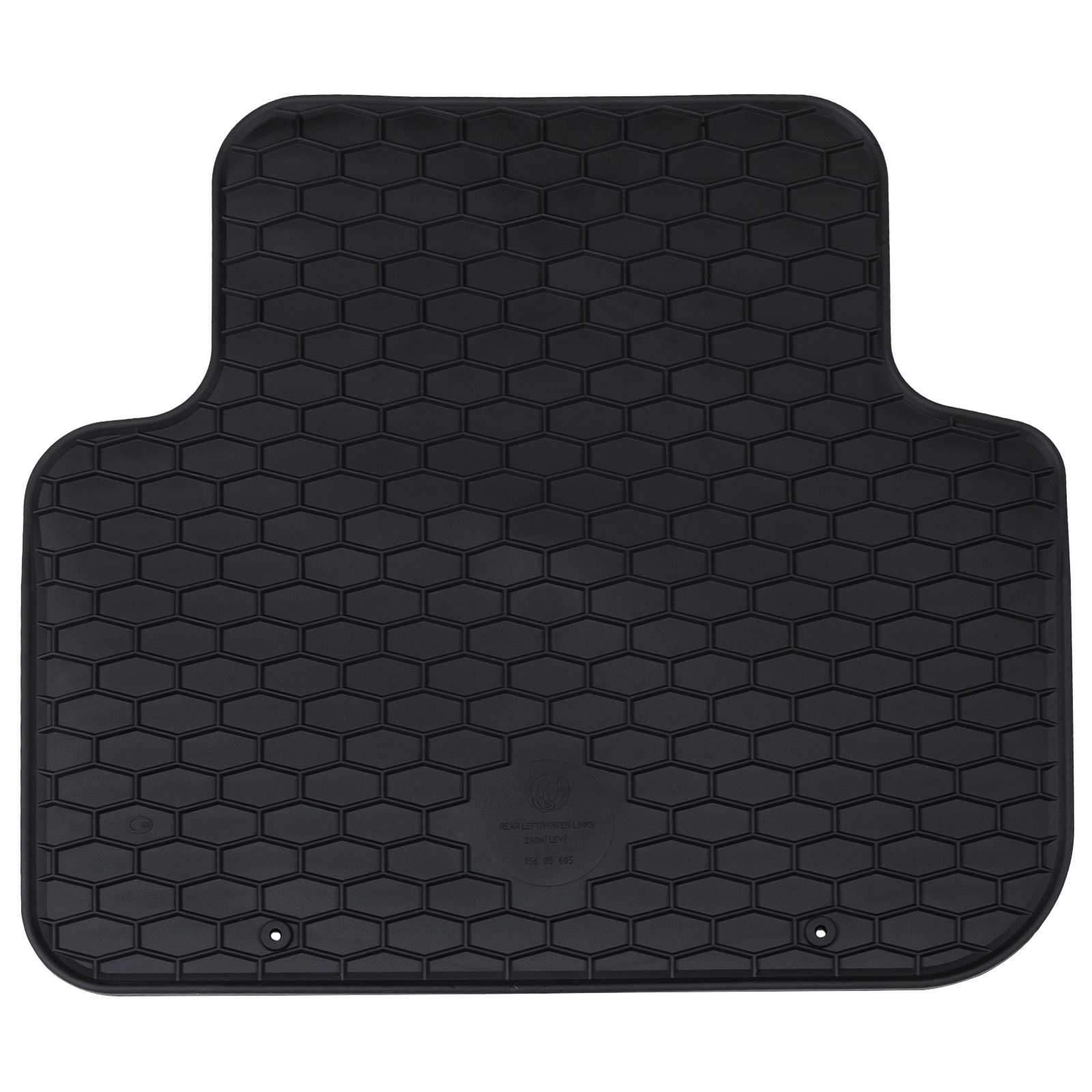 Autofußmatte 4 pcs Schwarz Geeignet für Audi Q3 2019-2025 Gummi