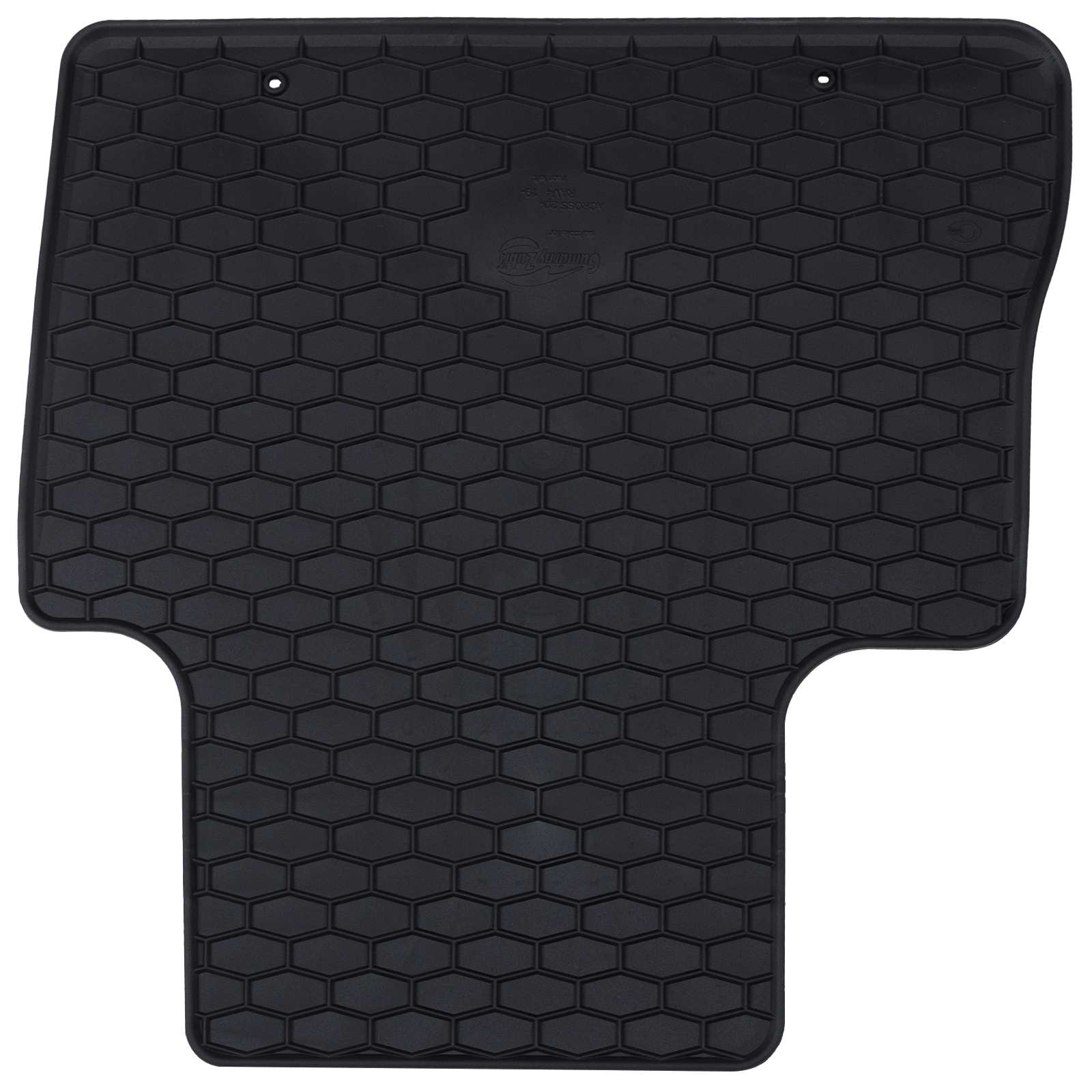 Autofußmatte 4 pcs Schwarz Gummi