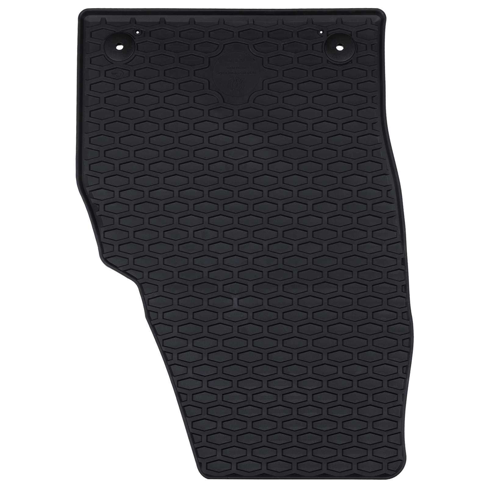 Autofußmatte 4 pcs Schwarz Geeignet für VW POLO 2021- Gummi