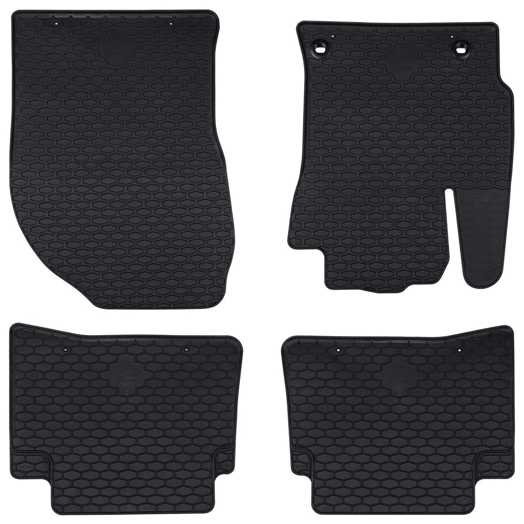 Autofußmatte 4 pcs Schwarz Geeignet für Toyota COROLLA 2019-
