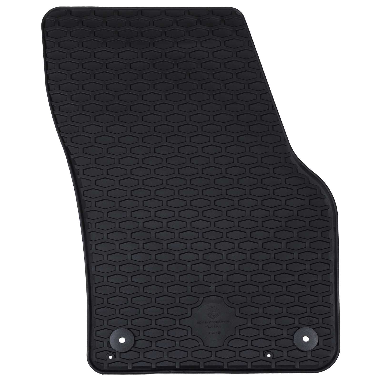 Autofußmatte 4 pcs Schwarz Geeignet für Škoda KODIAQ TDI 2024-