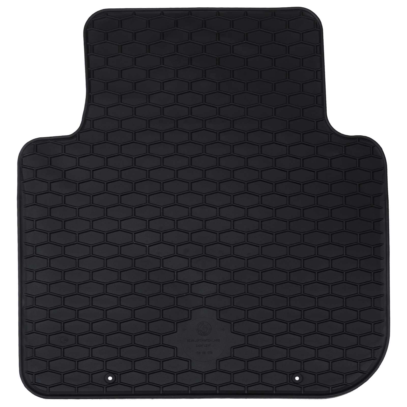 Autofußmatte 4 pcs Schwarz Geeignet für Škoda KODIAQ TDI 2024-
