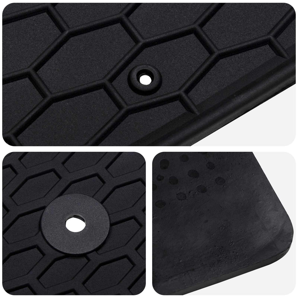 Autofußmatte 4 pcs Schwarz Geeignet für KAMIQ 2019- Gummi