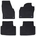 Autofußmatte 4 pcs Schwarz Geeignet für KAMIQ 2019- Gummi
