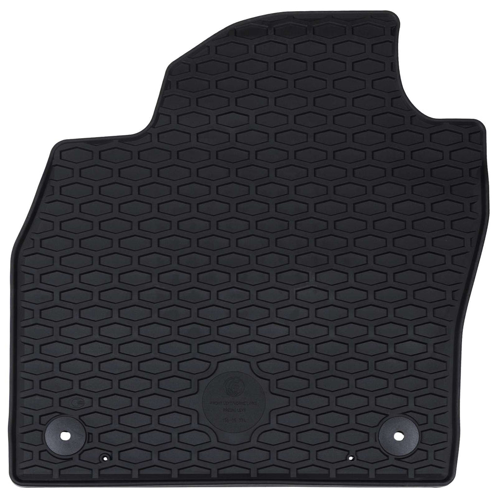 Autofußmatte 4 pcs Schwarz Geeignet für KAMIQ 2019- Gummi