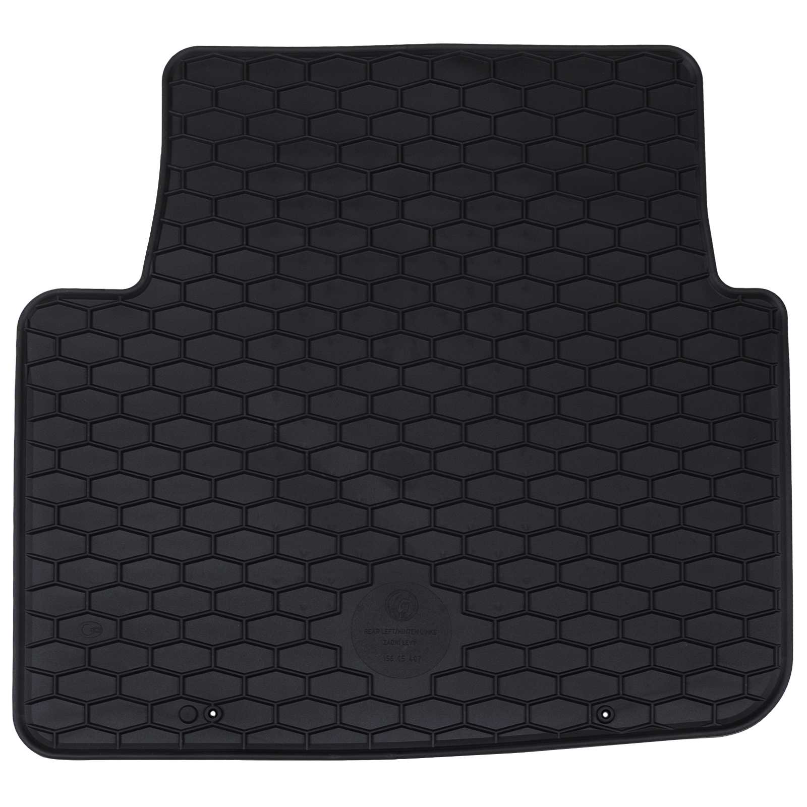 Autofußmatte 4 pcs Schwarz Geeignet für KAMIQ 2019- Gummi