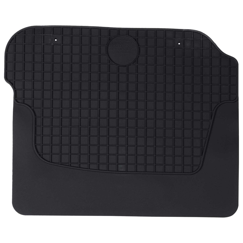 Autofußmatte 4 pcs Schwarz Gummi