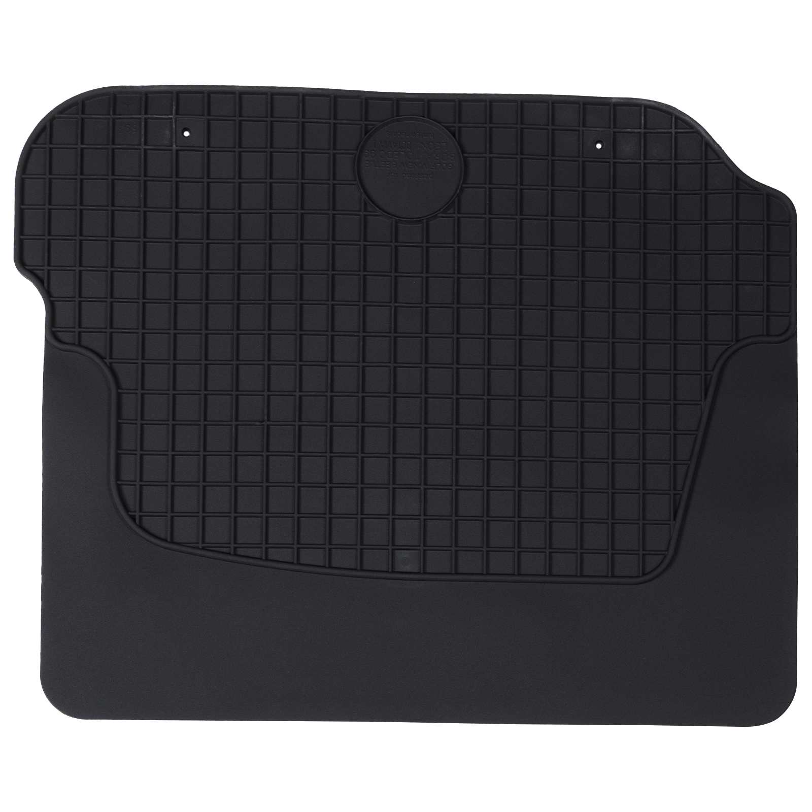 Autofußmatte 4 pcs Schwarz Gummi