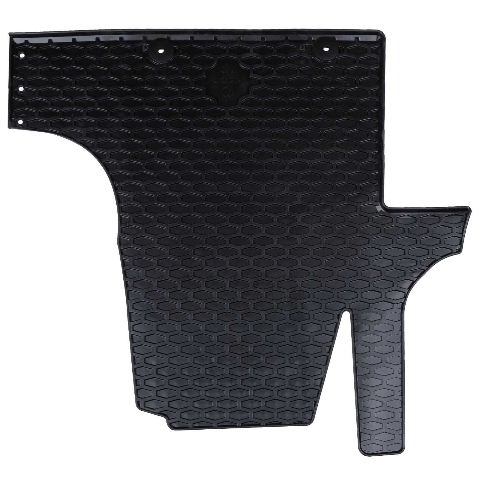 Autofußmatte 3 pcs Schwarz Geeignet für VW T5 2010-2015 Gummi