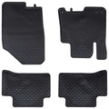 Autofußmatte 4 pcs Schwarz Geeignet für TUCSON 2020- Gummi