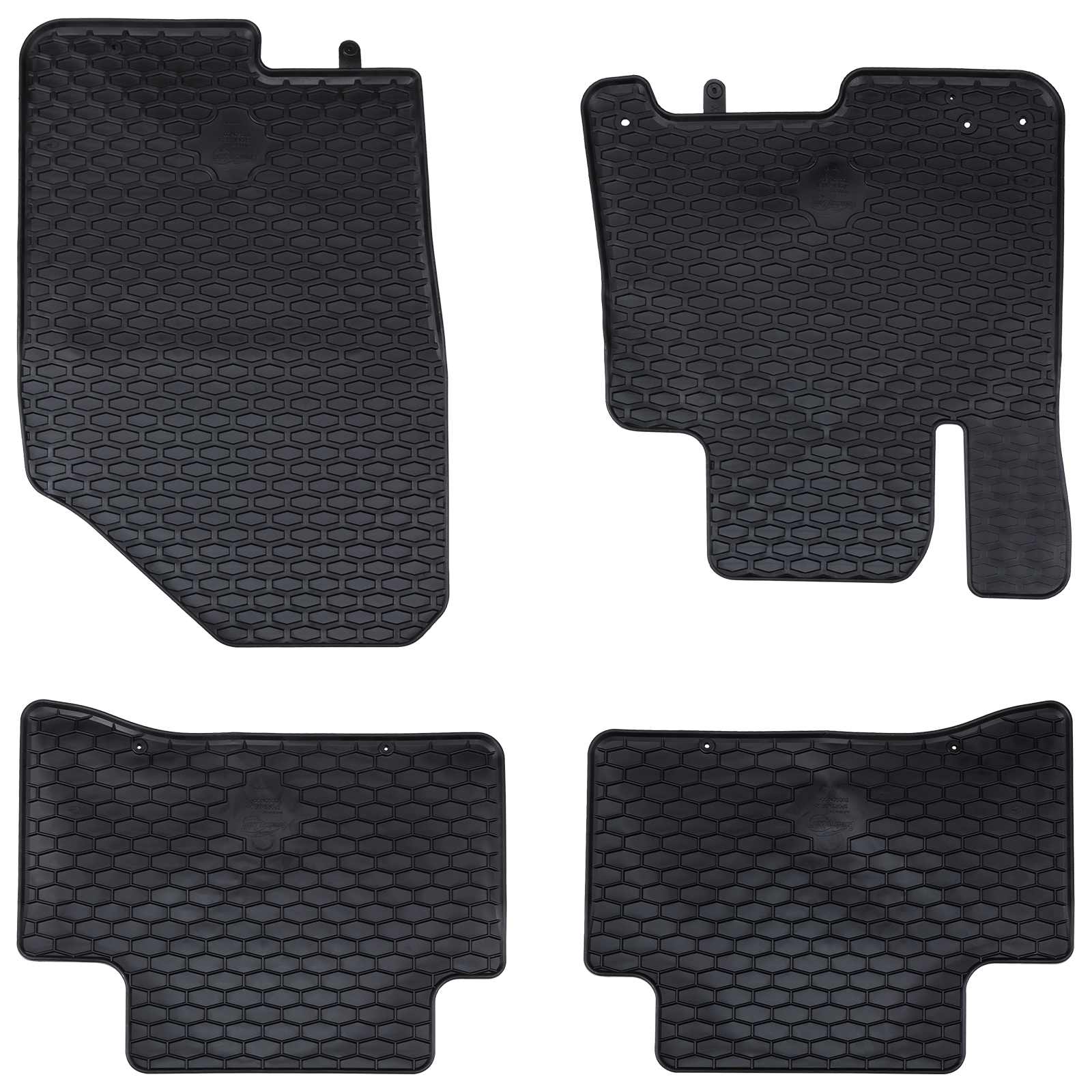 Autofußmatte 4 pcs Schwarz Geeignet für TUCSON 2020- Gummi