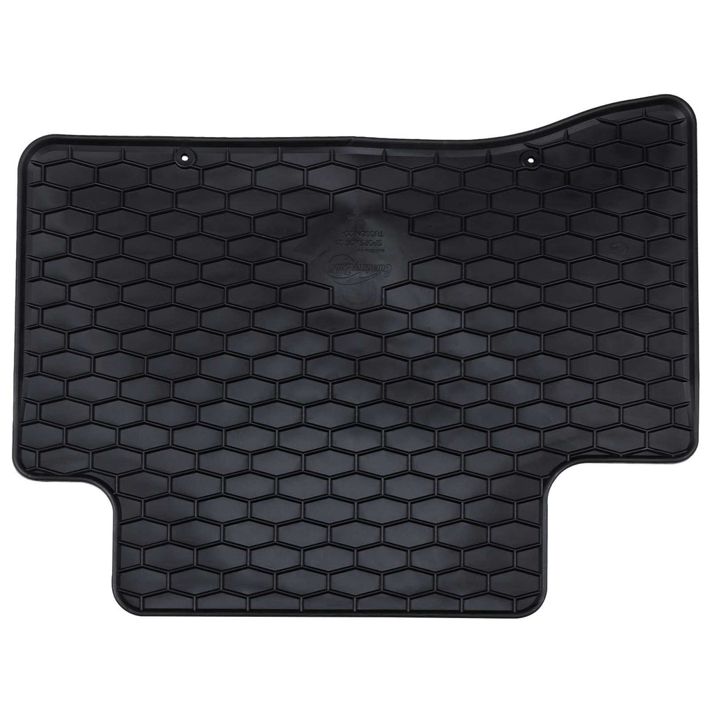 Autofußmatte 4 pcs Schwarz Geeignet für TUCSON 2020- Gummi