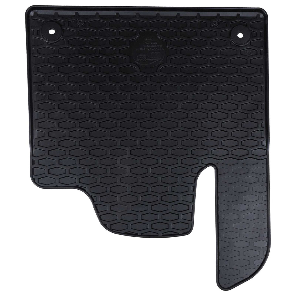 Autofußmatte 4 pcs Schwarz Gummi