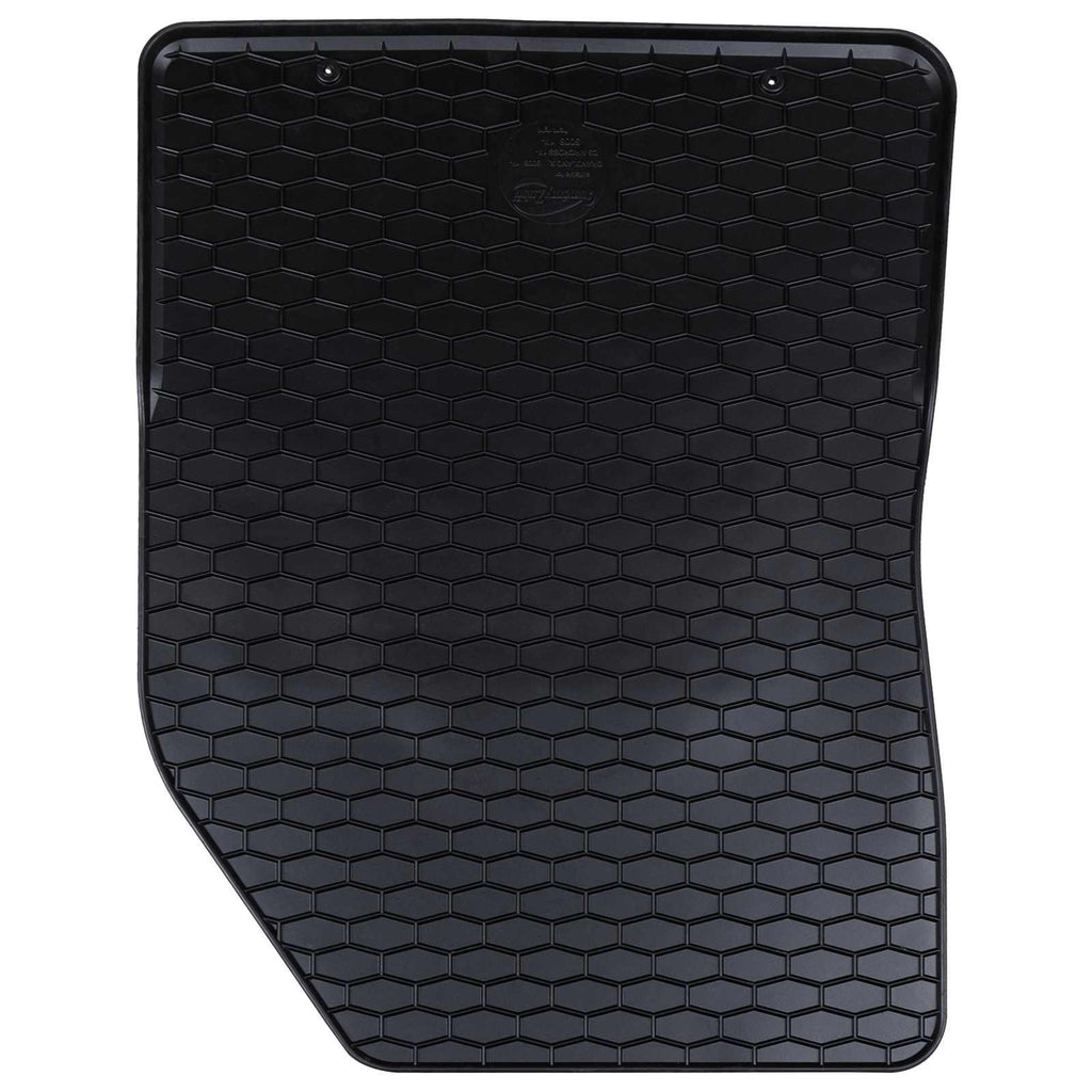 Autofußmatte 4 pcs Schwarz Gummi