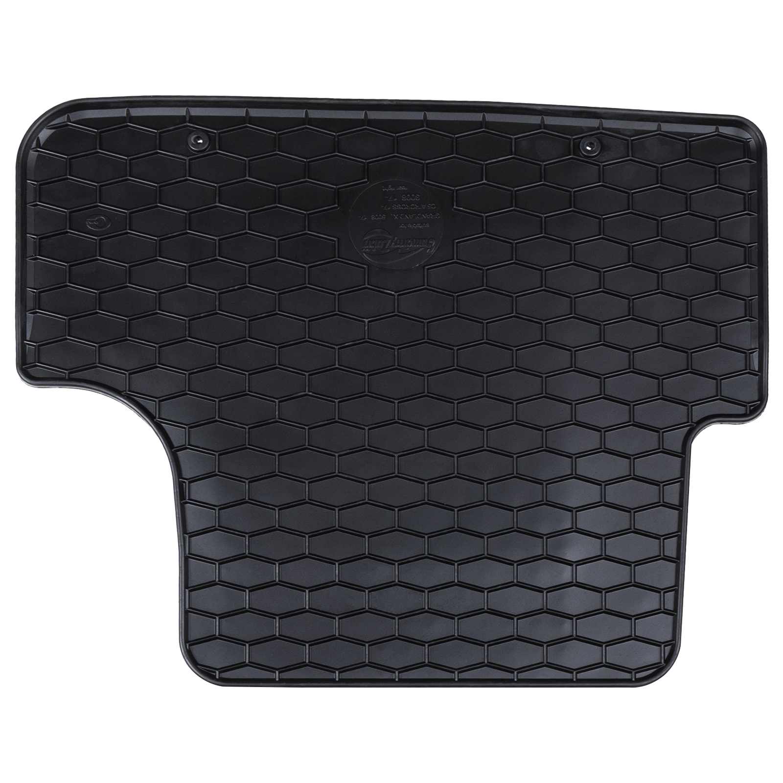 Autofußmatte 4 pcs Schwarz Gummi