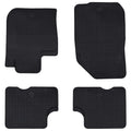 Autofußmatte 4 pcs Schwarz Geeignet für DACIA DUSTER 2010-2017